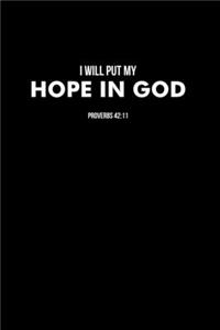 I Will Put My Hope In God