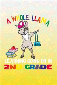A Whole Llama Learning Going On 2nd Grade