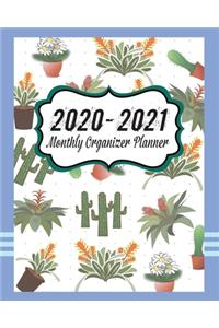 2020-2021 Monthly Organizer Planner