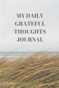 My Daily Grateful Thoughts Journal