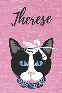 Therese Notizbuch DIN A5 Katze / Malbuch / Tagebuch / Journal / Geschenk