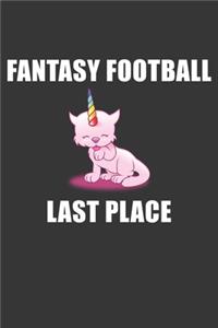Fantasy Football Last Place Notebook