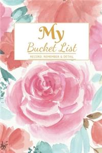 My Bucket List