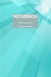 Notizbuch A5 Muster Blau Abstrakt Abstract Blue