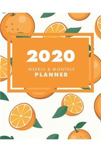 2020 Weekly & Monthly Planner