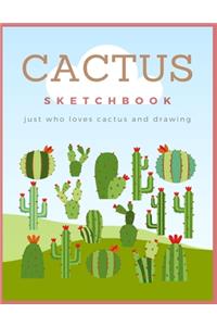 Pink Cactus Sketchbook