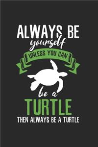 Always be yourself Turtle Notebook