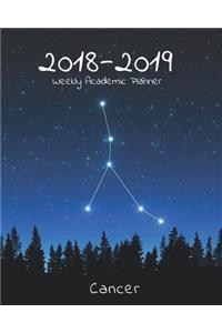 2018-2019 Weekly Academic Planner