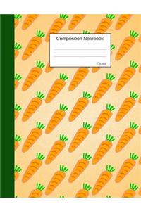 Carrot Composition Notebook