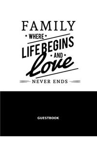 Family, Where Life Begins and Love Never Ends