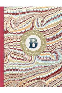 Monogrammed Planner 2019 Personalized Initial Letter B