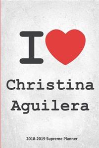 I Christina Aguilera 2018-2019 Supreme Planner
