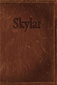 Skylar: Simulated Leather Writing Journal