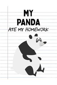 My Panda Ate My Homework