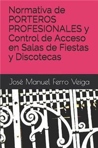 Normativa de Porteros Profesionales Y Control de Acceso En Salas de Fiestas Y Discotecas
