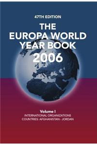 Europa World Year Book 2006 Vol 1