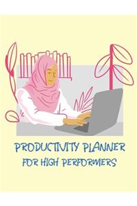 Productivity Planner For High Performers
