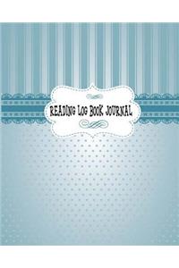 Reading Log Book Journal