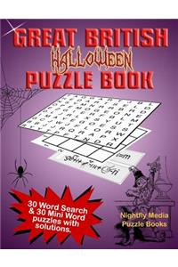 Great British Halloween Puzzle Book