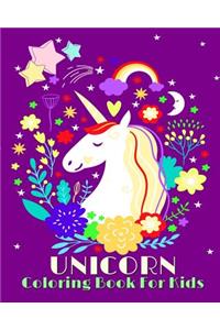 Unicorn Coloring Book For Kids