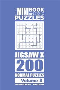 Mini Book of Logic Puzzles - Jigsaw X 200 Normal (Volume 8)
