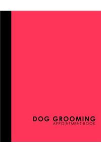 Dog Grooming Appointment Book