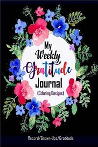 My Weekly Gratitude Journal