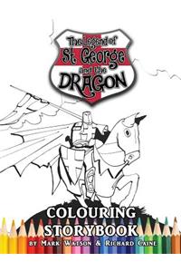 St George and the Dragon Colouring Storybook