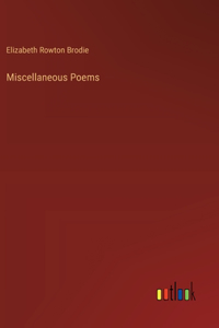 Miscellaneous Poems