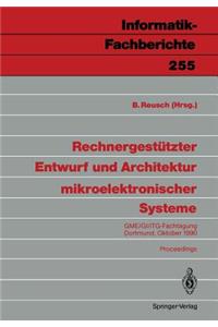 Rechnergestützter Entwurf und Architektur mikroelektronischer Systeme