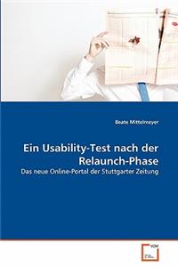 Ein Usability-Test nach der Relaunch-Phase