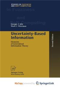 Uncertainty-Based Information
