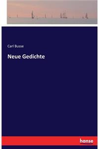 Neue Gedichte