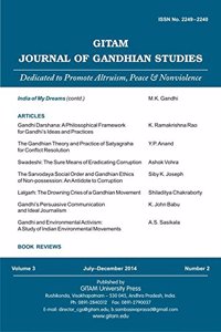 Gitam Journal of Gandhian Studies (Vol. 3 No. 2)