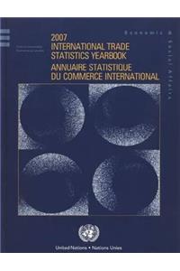 International Trade Statistics Yearbook 2007