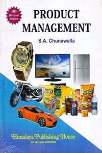 Product Management [Paperback] S.A. Chunawalla