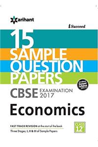 CBSE 15 Sample Papers Economics for Class 12