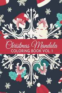Christmas Mandala Coloring Book Vol. 1