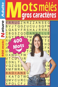Mots mêles gros caractères adulte nature