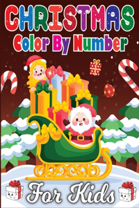 Christmas Color By Number For Kids