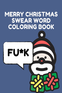 Merry Christmas Swear Word Coloring Book