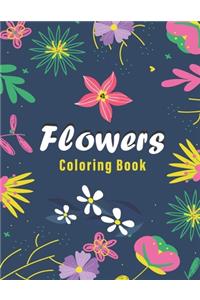 Flowers Coloring Book