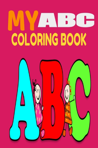 my abc coloring book