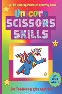 Unicorn Scissors Skills Book