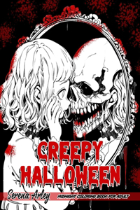 Creepy Halloween Coloring Book