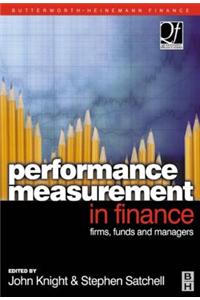 Performance Measurement in Finance