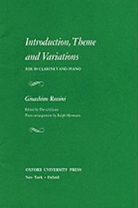 Introduction, Theme, and Variations