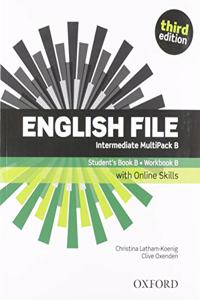 English File: Intermediate: Student's Book/Workbook MultiPack B with Oxford Online Skills