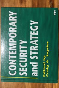 Contemporary Security and Strategy