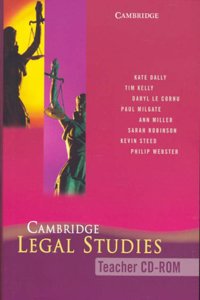 Cambridge Legal Studies Teacher CD-ROM